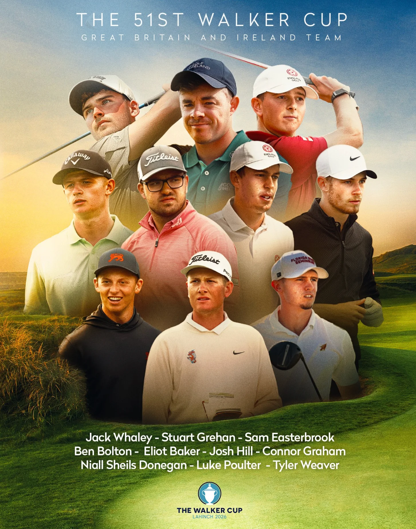 Warwickshire Player in the Walker Cup Team